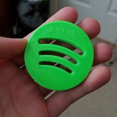 Spotify 3D logo