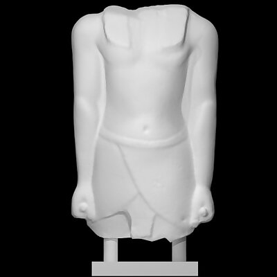 Torso of a Standing Pharaoh in a Walking Position