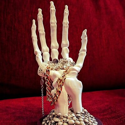Skeletal Hand stand
