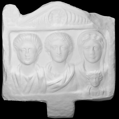 Twosided funerary relief