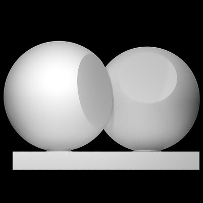Two Spheres in Orbit