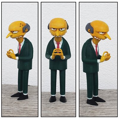 Mr Burns 3D