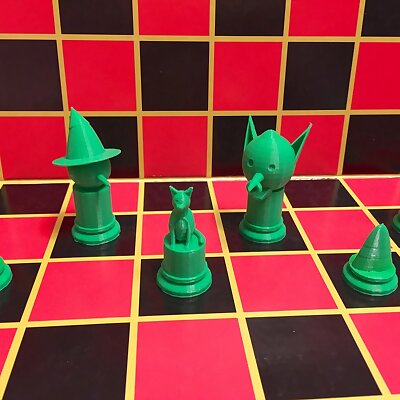 candywitches Halloween chess