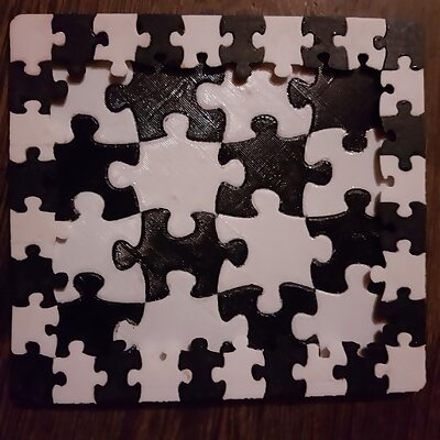 Puzzle Photo Frame