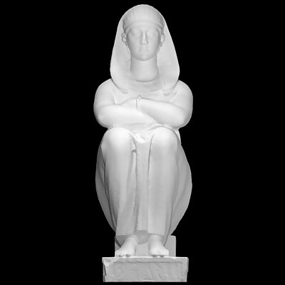 Statue of a priestess of isis