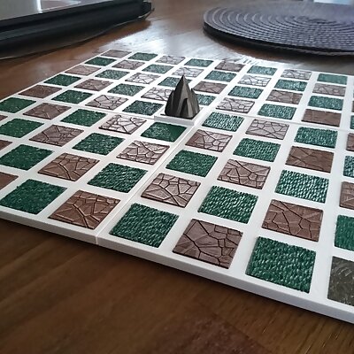 Modular SquareTiled Tabletop Board
