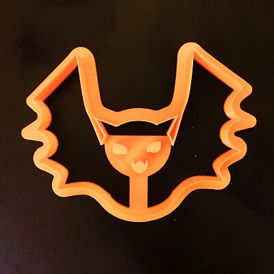 Bat Cookie Cutter 3D printed Cookie cutter Halloween