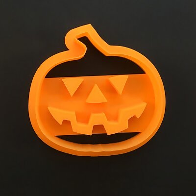 Pumpkin Cookie Cutter 3D printed Cookie cutter Halloween