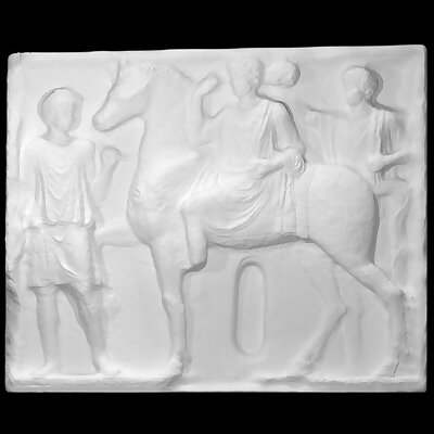 Funeral relief of a horseman