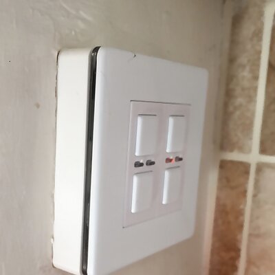 UK Light Switch Pattress Extension