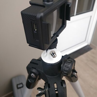 adapter actioncam to telescope mount