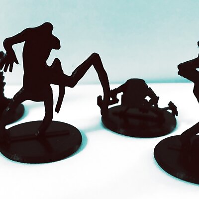 Silhouette Minis Eclipse Phase XThreats