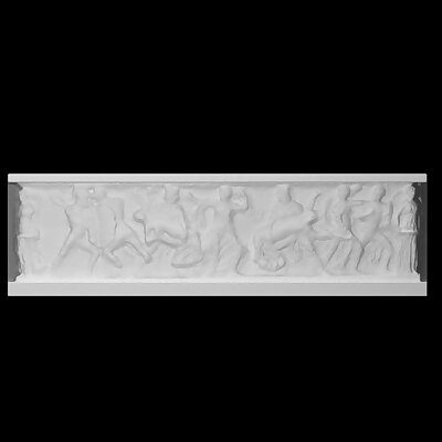 Sarcophagus with reliefs