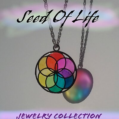 Seed of Life Collection Pendants for Necklaces bag tags earrings or bracelets Stained Glass Window