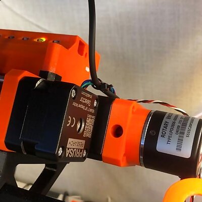 Adapter for optical encoder for MMU2S gear stepper motor