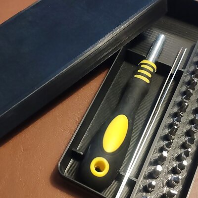 Case for 32part bit and screw driver set