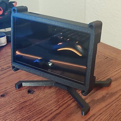Case and Stand for Raspberry Pi 7 inch Touch ScreenMini Monitor!