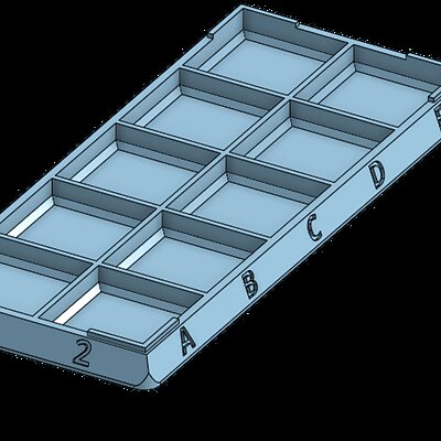 Stackable Tray for Screws