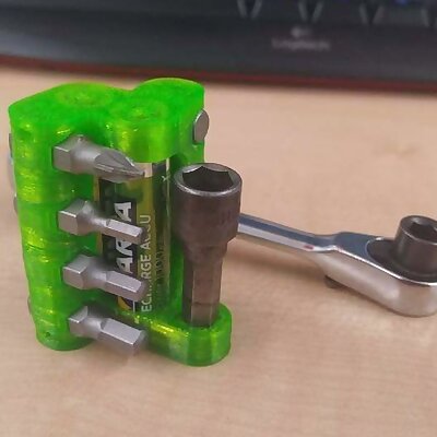 Trampa WAND spare battery case and 8 bits holder
