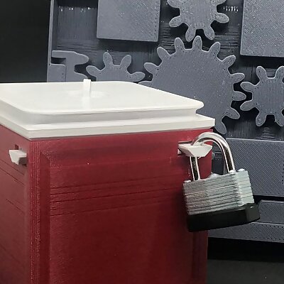 The Possible Print Lockable PrintinPlace Geared Latch Box