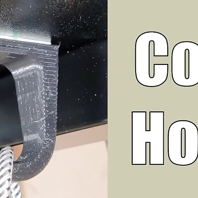 Cord Hook  Utility Hanger  Mounts on Wall or under Desk