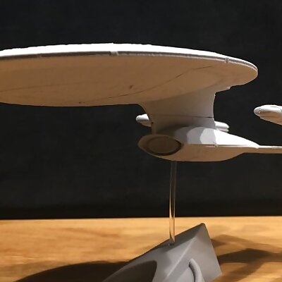 Star Trek Enterprise D  No Support Cut