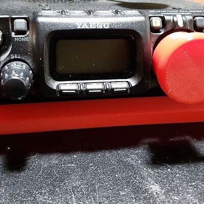 Yaesu Ft817 Stand Bar  Compatible with Protective Cage