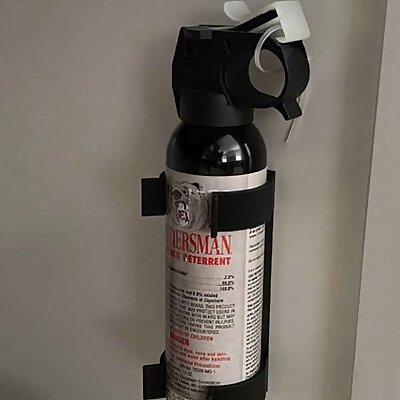 Bear spray holder