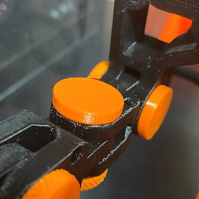Smooth Nut for Articulating Raspberry Pi Camera Mount for Prusa MK3 and MK2