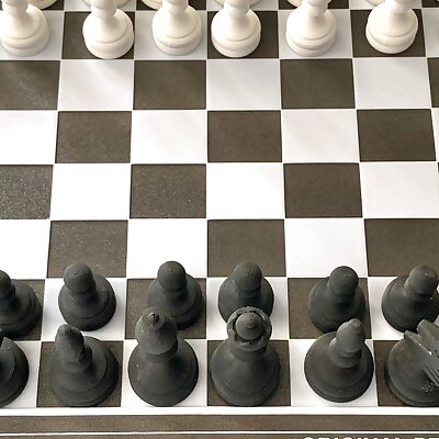 CzechStyle Magnetic Chess Set inspired by the Queens Gambit
