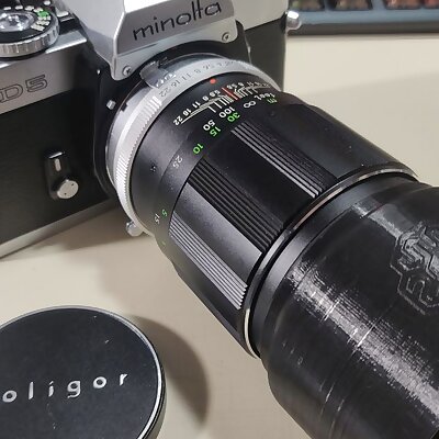 Lens hood fits Soligor 135mm lens