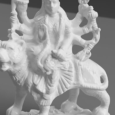 Durga Riding a Tiger