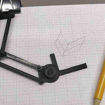 Miniature Notepad Drafting Arm