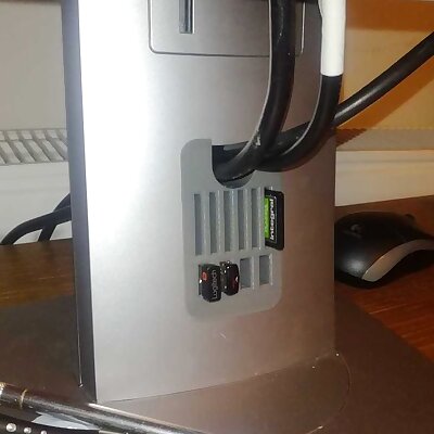 SD Card  USB Holder for HP EliteDisplay E232