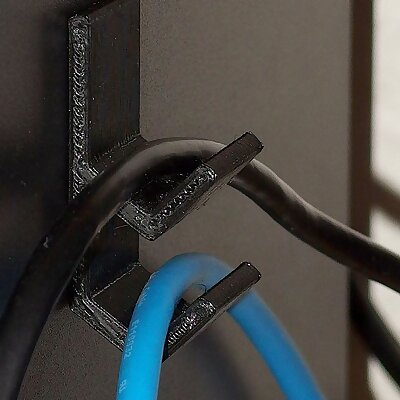 Magnetic hook for usb cables