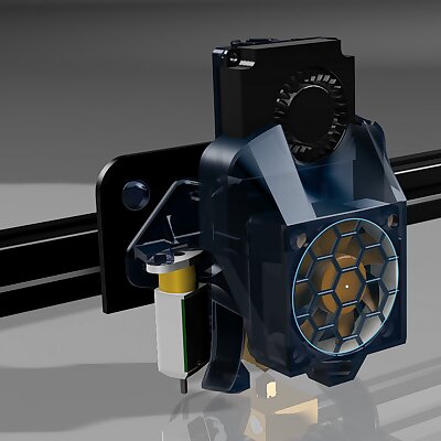 Custom Ender 3 Fan mount and endoscope