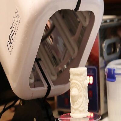 Overkill 3D Printed Resin Curing Station
