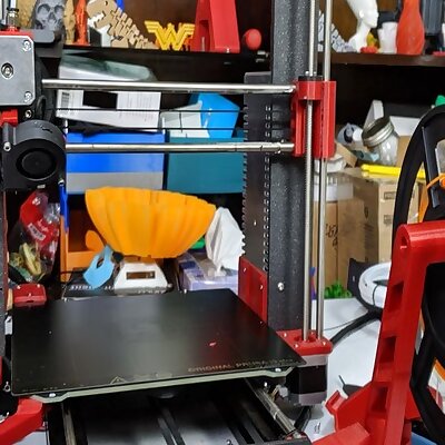 Flipped Prusa MK3 Spool Holder Side Mount Adaptor