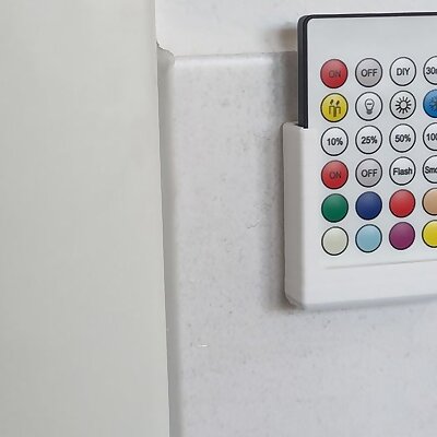 Wall Mount for CreditCard sized LED remotes MultiClip