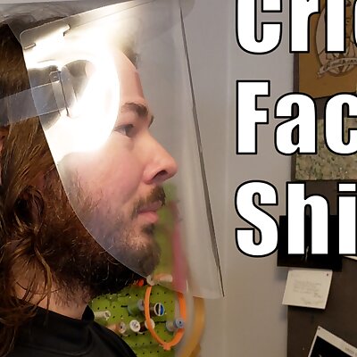 Cricut DIY Face Shield  Uses Binder Covers 65 Cents Per Shield!