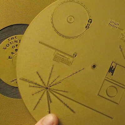 VOYAGER Golden Record 1977  2 Sides