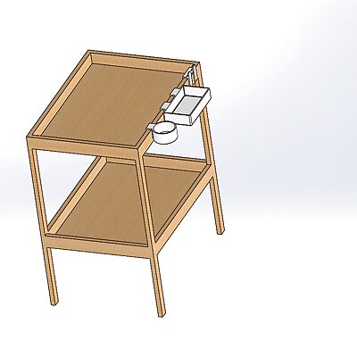 Ikea Sniglar changing table holders