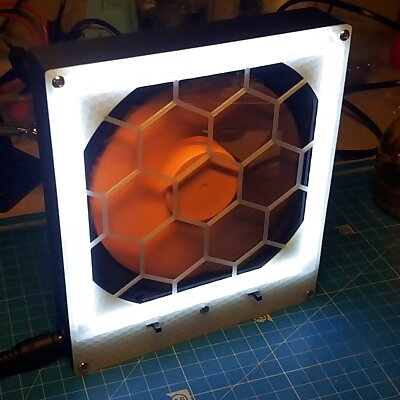 Yet another fumes extractor  LED lamp
