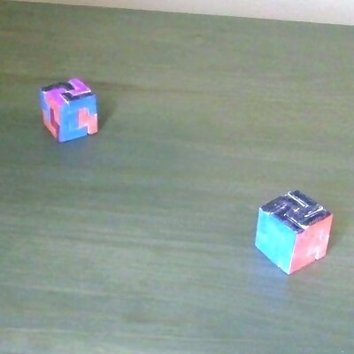 8 piece rubiks like puzzle cube