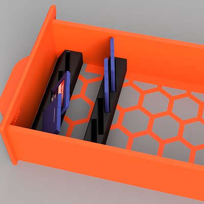 SD card organizer for PRUSA MK3 side drawer