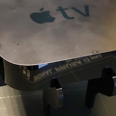 Apple TV Mount to old Panasonic TV