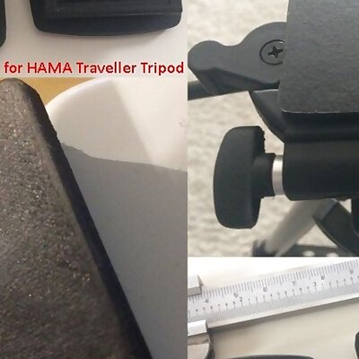 HAMA TRAVELLER Tripod Quick Release mount