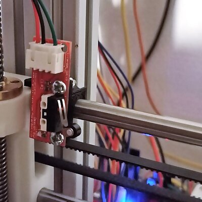 X Axis endstop mount for Bearmod and Makerbot endstop