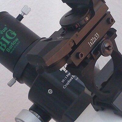 Red Dot Finder Mount  Astro Dovetail to NATOPicatinny Rail