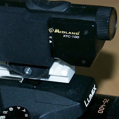 Parametric NATOPicatinny Midland XTC Action Camera Mount